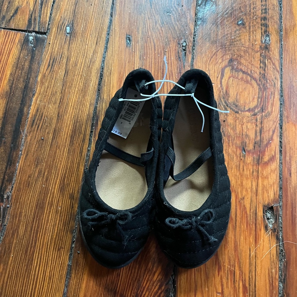 Old Navy Black Kids Dress Shoes